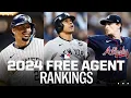 2024 Free Agent Class TIERS See where Juan Soto Corbin Burnes Teoscar Hernandez rank