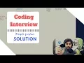 Coding interview problem and solution - Reverse a String