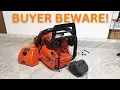 Echo Cs590 Timberwolf PROBLEMS