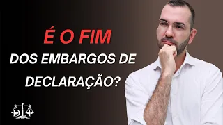Entendimento importante do STJ sobre embargos de declaração.
