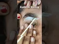 Brow waxing