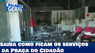 Incêndio em Indaial: saiba como ficam os serviços da Praça do Cidadão