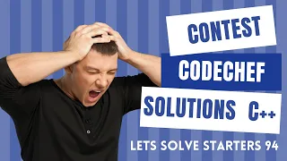 The Gift CodeChef Starters 94 Contest Solution with Explanation