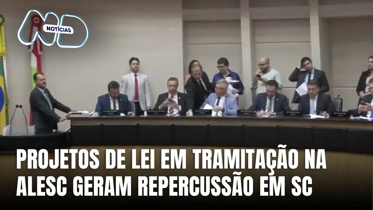 Projetos de lei na Alesc geram polêmica: cultura e fiscalização no trânsito em discussão