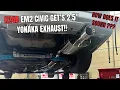 Yonaka Exhaust On a K-Swapped EM2 Civic Coupe