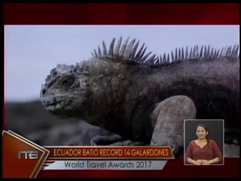 Ecuador batió record 14 galardones World Travel Awards 2017