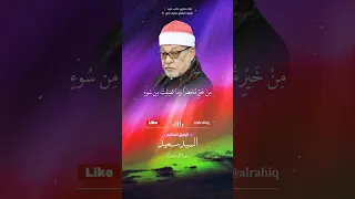 يوم تجد كل نفس ما عملت من خير محضرا السيد سعيد 