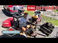 FREE TORO 1438HXL HYDROSTATIC LAWN TRACTOR REPOWER ASSEMBLED FROM 3 ENGINES ELECTRICAL MESS