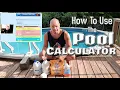 How To Use The POOL CALCULATOR Keep Your Pool Water Crystal Clear Part 2