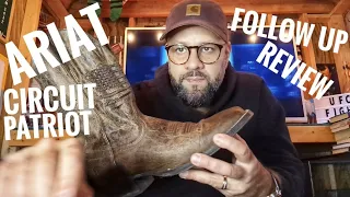 Important Update Ariat Circuit Patriot boots