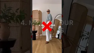 OUTDATED STYLE RULES TO DITCH RIGHT NOW 