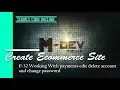 P-32 Working With payments edit delete account and change password - Create Ecommerce Site Tutorial