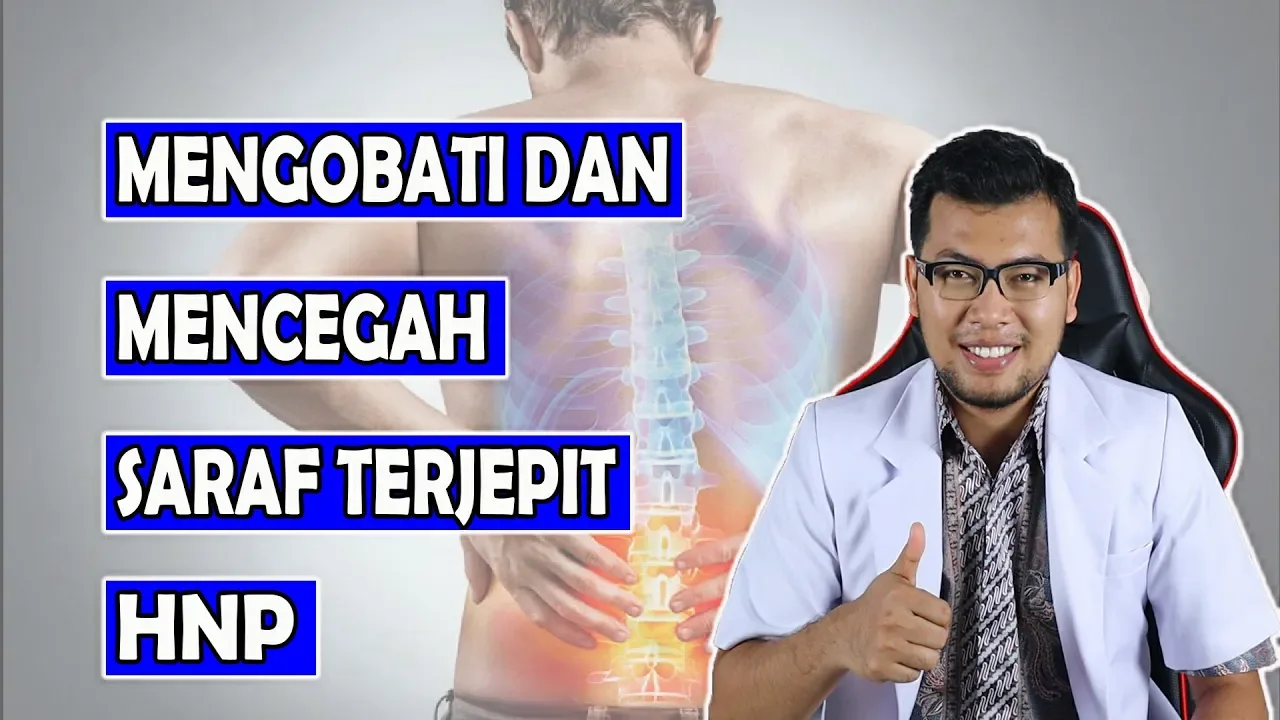 Saraf terjepit tidak hanya menyebabkan rasa sakit pada punggung namun dapat menjalar pada kaki dan t. 