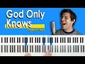 How To Play God Only Knows by The Beach Boys Piano Tutorial Chord Chart