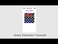 Unity Checkers Tutorial