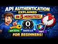 API Authentication Explained in 5 Minutes API Keys OAuth 2 0 JWT for Beginners