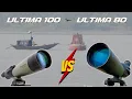 Celestron Ultima 20-60x80mm Vs Celestron Ultima 22-66x100mm Angled Zoom Spotting Scope