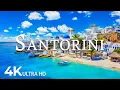 Download Lagu FLYING OVER SANTORINI (4K UHD) – Soothing Music Along With Beautiful Nature Video - 4K Video ULTRAHD