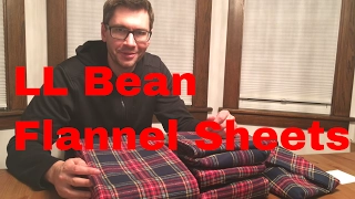 LL Bean Flannel Sheets Review