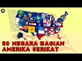 Lagu NAMA-NAMA 50 NEGARA BAGIAN AMERIKA SERIKAT - Keliling Dunia Yuk!
