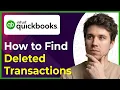 How to Find Deleted Transactions by QuickBooks Online Audit Log Step-By-Step 2026 guide