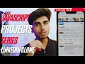 How To make LinkedIn clone by HTML CSS JavaScript Project 4 Digital Web Galaxy