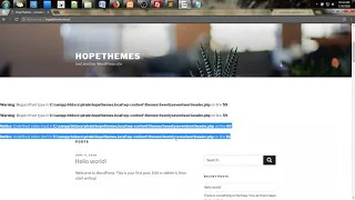 Wordpress - How to fix hide PHP errors in wordpress