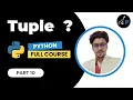 Tuples in Python Explained Python for Beginners Full Python Course in Hindi
