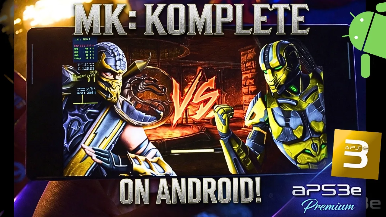 Mortal Kombat: Komplete Edition | PS3 Emulator Android | aPS3e Premium Emulator