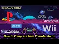 How to Compress ROMs for Retro Consoles