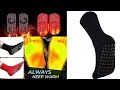 tourmaline acupressure self heating shaping socks