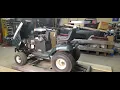 Riding lawn mower Throttle Adjustment