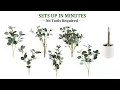 How to Assemble Your adorbox Artificial Eucalyptus Tree Step-by-Step Setup Guide