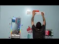Hang onn Fixed TV Wall Mount 32 - 86 Installation unboxing HOW TO MOUNT A TELEVISION