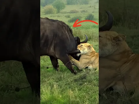 Why Buffalo Not Servive Lion Attack By info fact News