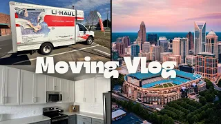 MOVING VLOG EP 1 | Moving Back to Charlotte + Unpacking + Settling in: New Beginnings