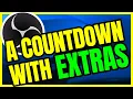 OBS Live Stream Countdown Timer - This One Does MORE