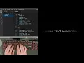 ASMR Programming - Shining Text Animation Effects using Html CSS