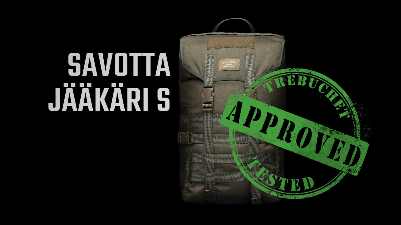 Varusteleka — Savotta Jääkäri S Backpack - Trebuchet Approved (YouTube video ad)