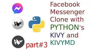 Clone Facebook Messenger with python s kivy and kivymd part front end