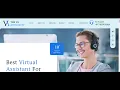 Virtual Assistant HTML Template html5 css3 and javascript