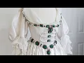 Making a 1630s Satin Gown