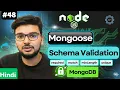 Stop Saving Wrong Data Mongoose Schema Validation Required Unique Match minLength maxLength