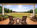Spring Morning on a Country Porch | 8 Hours of Birdsong & Nature Sounds (No Music)