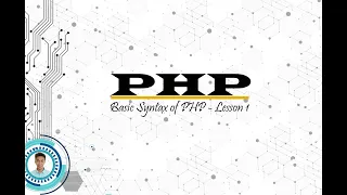 PHP LESSON 1 BASIC SYNTAX