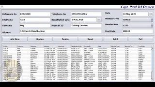 How to Create a Data Entry Form with SQL Database in Java NetBeans - Part 2 of 2