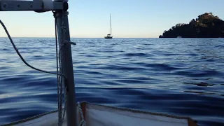 7 Minutes Of Freedom (Sailing A Homemade Dinghy) | ⛵Sailing Britaly⛵