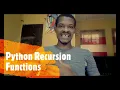 Python Programming - 14 Python Recursion Functions