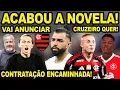 Lagu ACABOU A NOVELA! CONTRATAÇÃO ENCAMINHADA! FLAMENGO QUER ANUNCIAR TÉCNICO ATÉ O NATAL! CEBOLINHA! E+