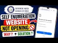 Fix Self Enumeration Website Not Opening Problem Census 2027 Self Enumeration Website Not Working